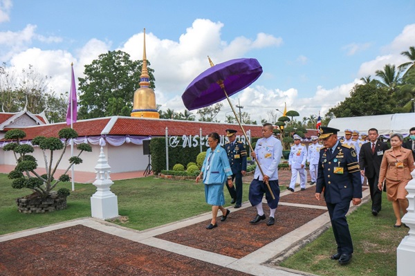 กรมสมเด็จพระเทพรัตนราชสุดาฯ <BR>เสด็จพระราชดำเนินมาทรงเปิดพิพิธภัณฑ์ <BR>ณ วัดพระบรมธาตุสวี